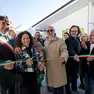 Taglio del nastro per l'inaugurazione di Casa Seltz