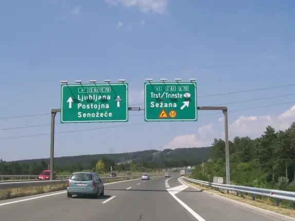 Un'autostrada slovena