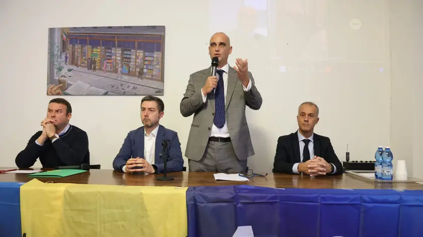 Francesco Cervesi corre per il Terzo Polo (Foto Lasorte)