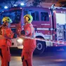 I soccorsi in via Battisti lo scorso 17 luglio a Trieste (Foto Lasorte)