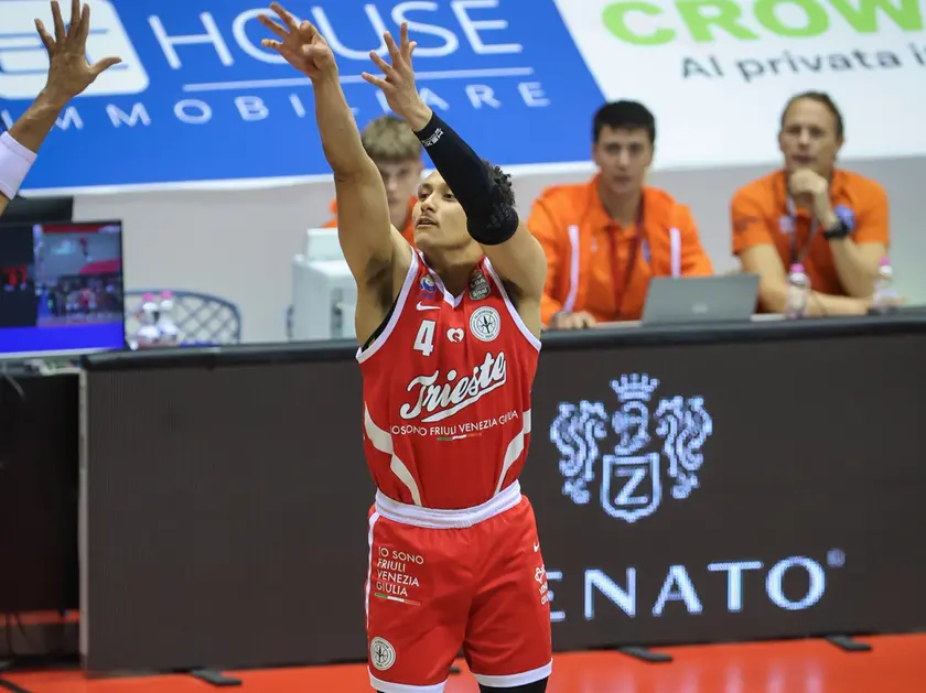 Colbey Ross in azione (Lasorte)