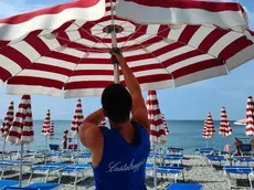 La spiaggia di Castelreggio a Sistiana