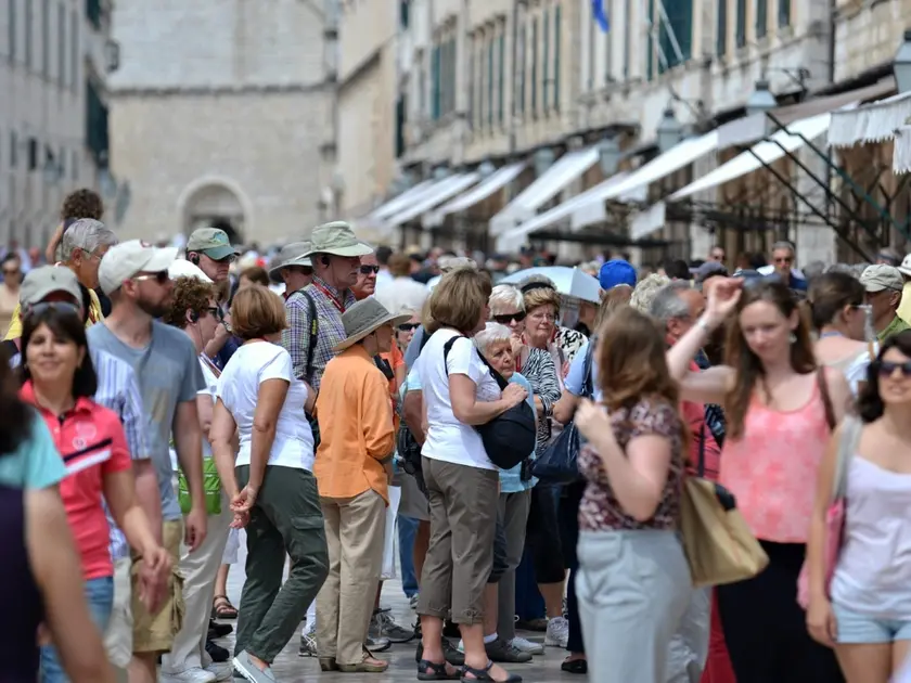 Dubrovnik, il centro storico invaso da turisti