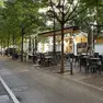 Viale XX Settembre, teatro di una delle rapine Foto Silvano
