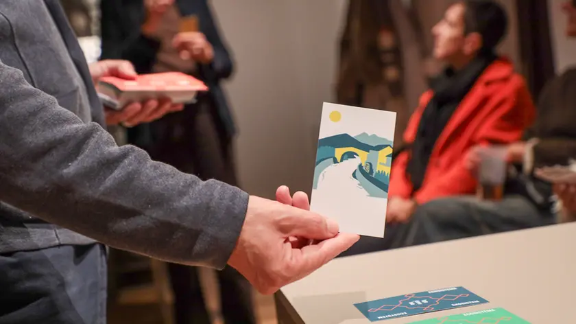 La presentazione del gioco di ruolo dedicato ai cambiamenti climatici Foto Daniele Tibaldi