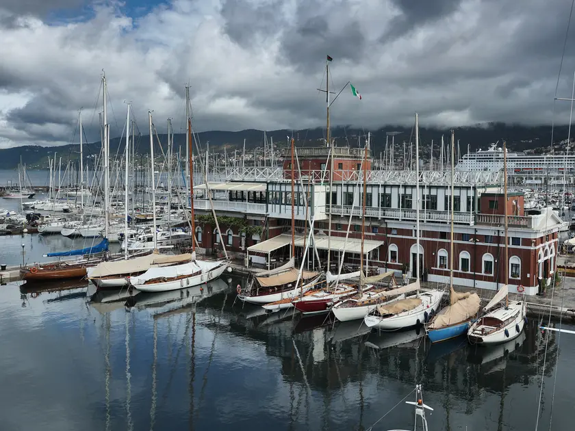 La sede in Sacchetta dello storico Yacht Club Adriaco (foto Andrea Lasorte)