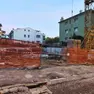 Il cantiere di via Tedeschi nel rione di San Vito a Trieste (foto Francesco Bruni)