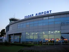Uno scorcio dell’aeroporto di Zara