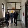 Zaccaria in Tribunale con i suoi avvocati Cavazzini e Toso
