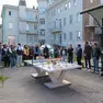 L’inaugurazione alla Stella Matutina (Foto Tibaldi)