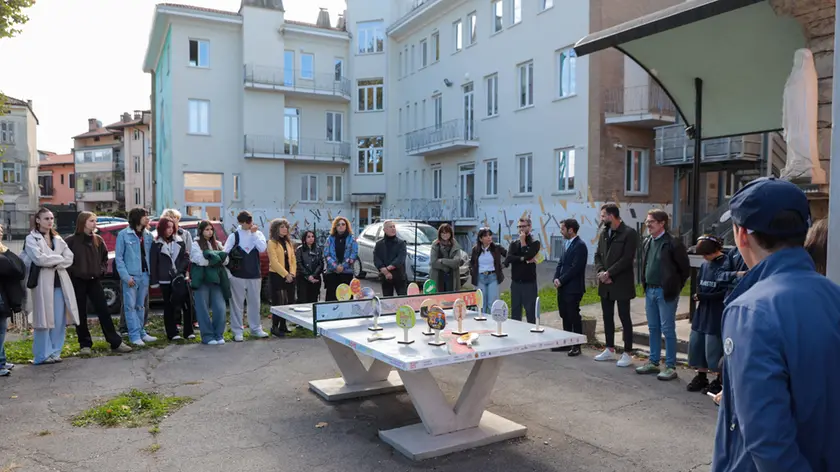 L’inaugurazione alla Stella Matutina (Foto Tibaldi)