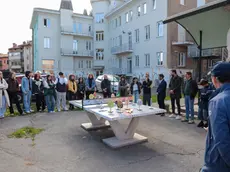 L’inaugurazione alla Stella Matutina (Foto Tibaldi)
