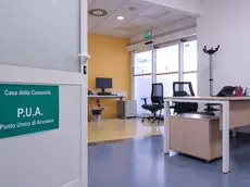 L’ingresso al punto unico d’accesso di una delle Case della comunità aperte in Friuli Venezia Giulia (Silvano)