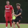 Il centrocampista Riccardo Bongelli (foto Andrea Lasorte)