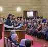 L’inaugurazione dell’anno accademico in aula magna (fotoservizio Massimo Silvano)