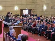 L’inaugurazione dell’anno accademico in aula magna (fotoservizio Massimo Silvano)