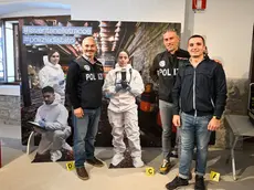 L'inaugurazione della mostra. Foto Bruni