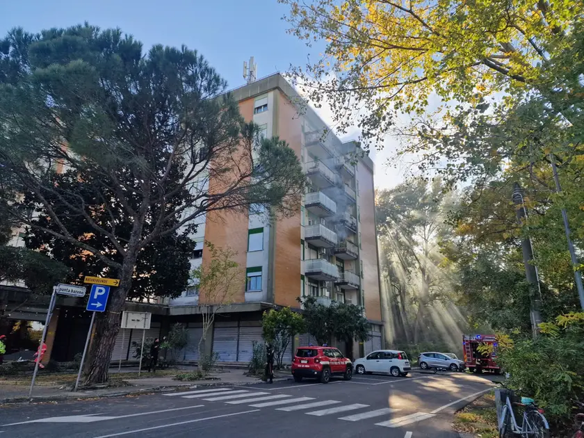 Il condominio (foto Bonaventura)