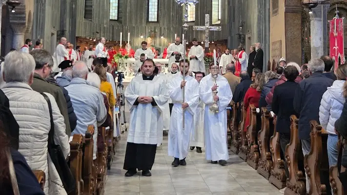La cerimonia solenne dello scorso anno per San Giusto