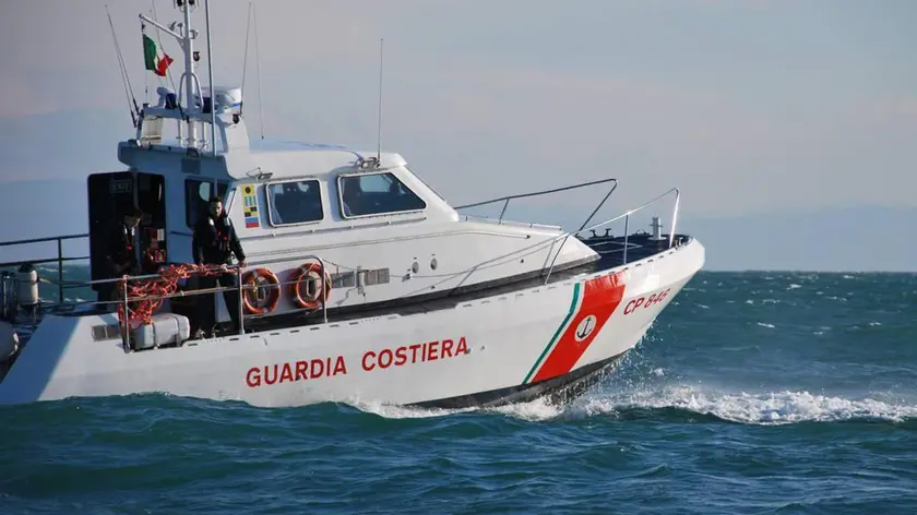 L'intervento della Guardia costiera