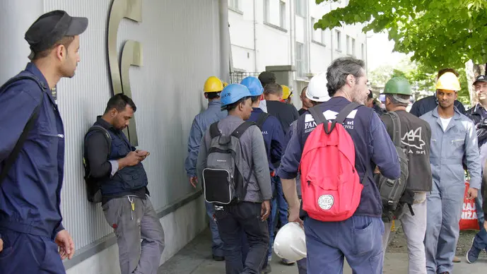 Bonaventura Monfalcone-09.05.2018 Incidente mortale-Fincantieri-Monfalcone-foto di Katia Bonaventura