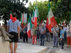 Bonaventura Monfalcone-12.09.2018 Manifestazione e contro manifestazione per l'impresa di Fiume-Ronchi dei legionari-foto di Katia Bonaventura