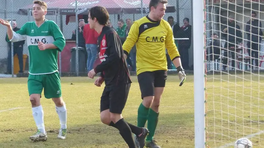 Bumbaca Gorizia 12.02.2017 calcio Juventina vs Domio © Fotografia di Pierluigi Bumbaca