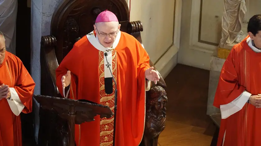Il vescovo Redaelli celebra il patrono di Gorizia. Foto Marega Bumbaca
