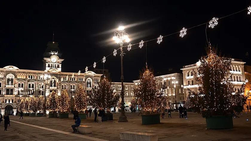 Foto Bruni Trieste 22.11.16 Piazza Unità-addobbi natalizi