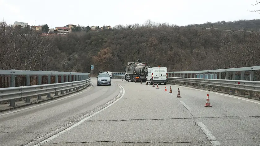 Il viadotto in via Brigata Casale in un’immagine di archivio