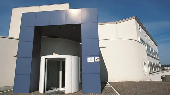 L'ingresso dell'Icgeb