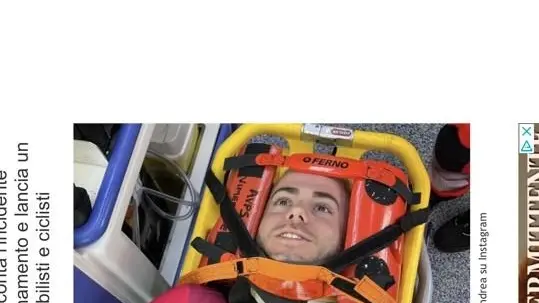 La foto che Andrea Pusateri ha postato su Instagram