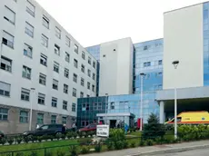 Uno scorcio dell'ospedale di Zagabria (foto da kbc-zagreb.hr)