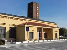 L’ingresso delle Terme romane di Monfalcone, in via Timavo