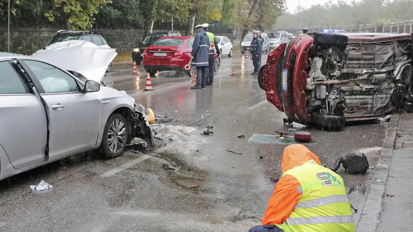 Lasorte Trieste 24/10/16 - Viale Miramare, Incidente