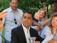 Lasorte Trieste 02/06/17 - Malchina, Luigi Di Maio all'osmiza Pipan Clarich per la campagna elettorale dei 5 stelle