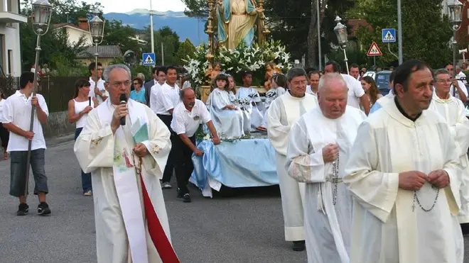 Bumbaca Gorizia Processione a Maria- Mossa
