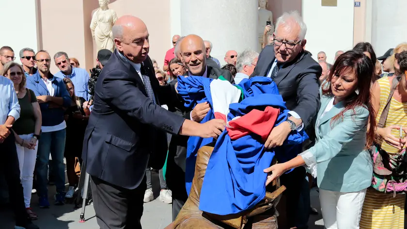 Silvano Trieste 2019-09-12 Inaugurazione statua D'Annunzio