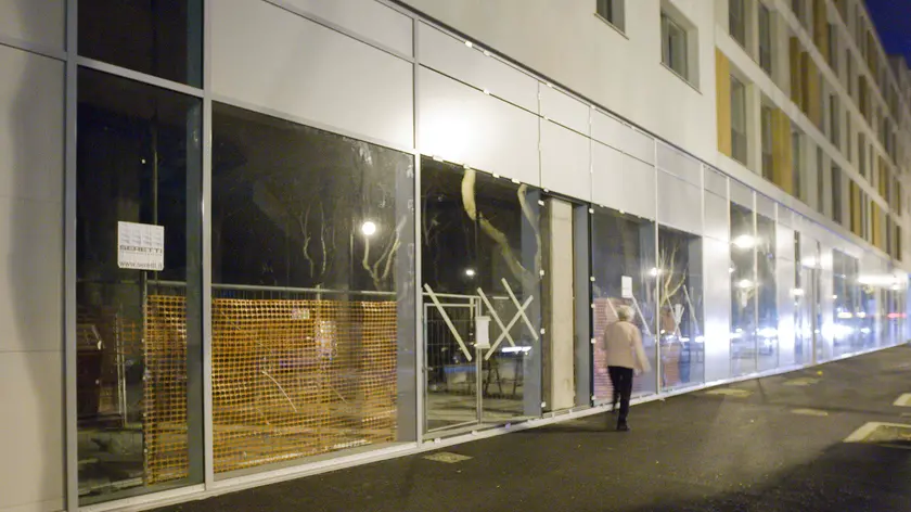 Le vetrine della nuova cintura commerciale in Campo Marzio