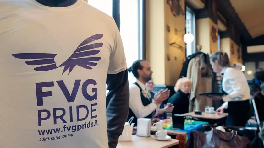 Silvano Trieste 2019-01-23 Caffe' San Marco, presentazione Gay Pride