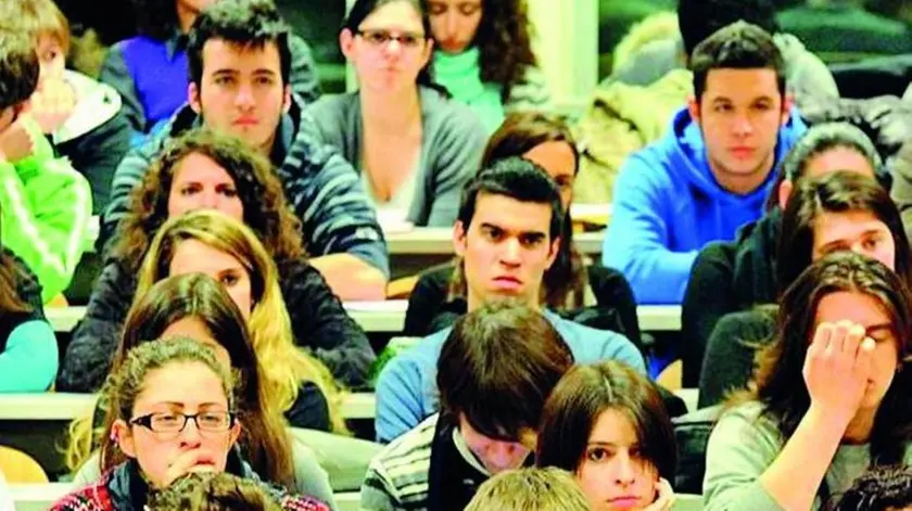 FOTO BRUNI TRIESTE 26 01 09 FACOLTA' DI ARCHITETTURA:ASSEMBLEA STUDENTI