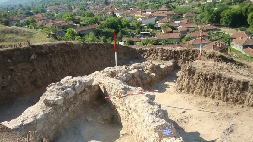 Scavi nel sito archeologico di Riben, in Bulgaria