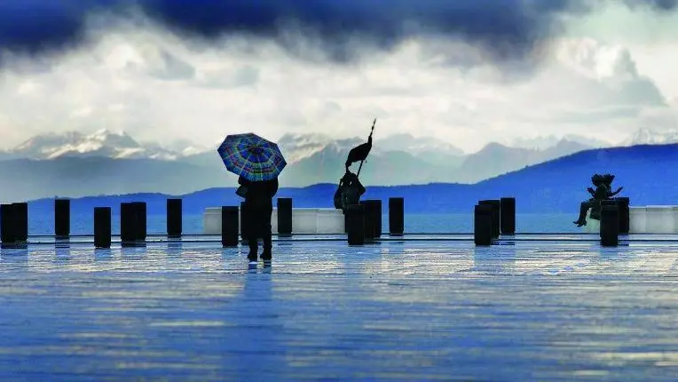 Una celebre foto di Marino Sterle