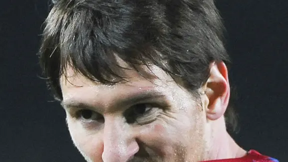 Champions League, Quarti di finale ritorno, Camp Nou, Barcelona, 4 aprile 2012, BARCELONA FC - AC MILAN. Nella foto Messi