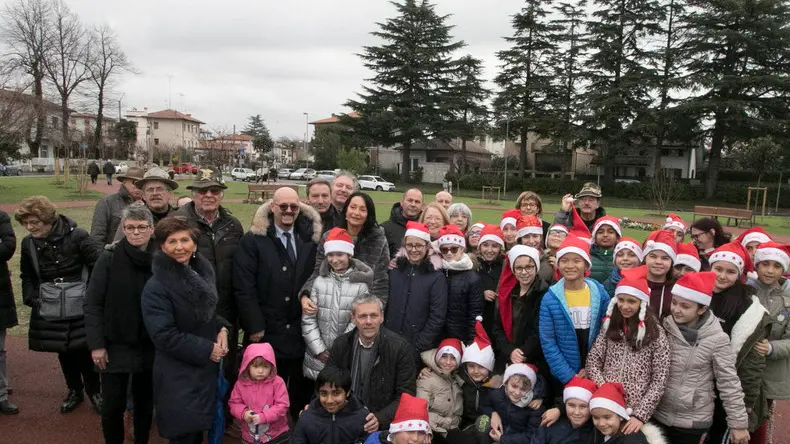Bonaventura Monfalcone-20.12.2019 Intitolazione Giardino del Benessere-Monfalcone-foto di Katia Bonaventura