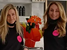 Silvia Pignatelli (a sinistra) con Monica Barbariol