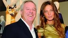Giuseppe Stefanel;Daria Werbowy;Mario Testino