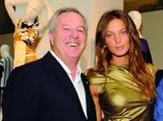 Giuseppe Stefanel;Daria Werbowy;Mario Testino