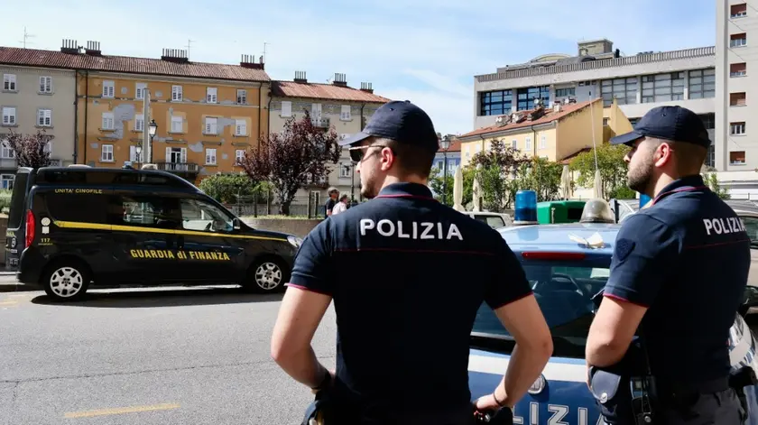 Controlli nel centro di Trieste dello scorso maggio