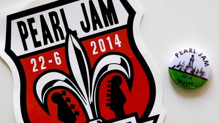 Silvano Trieste 22/06/2014 Gente e fans dei, Pearl Jam